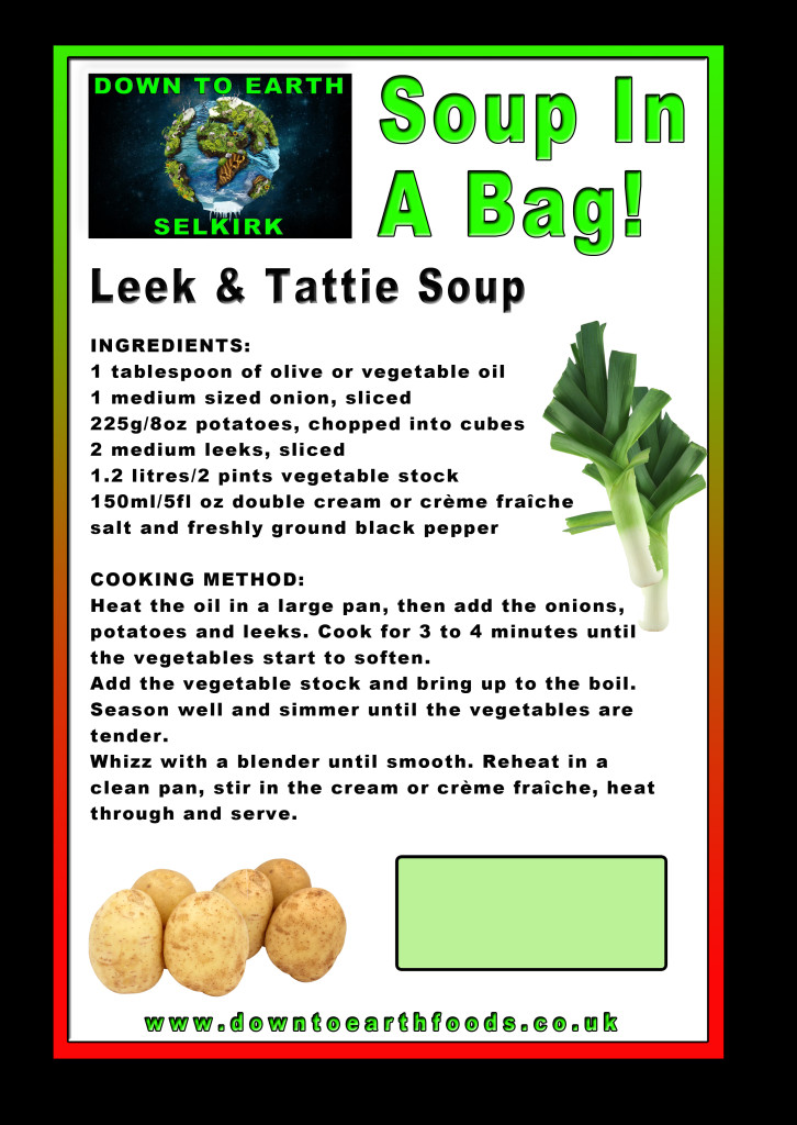 leek and potato soup recipe