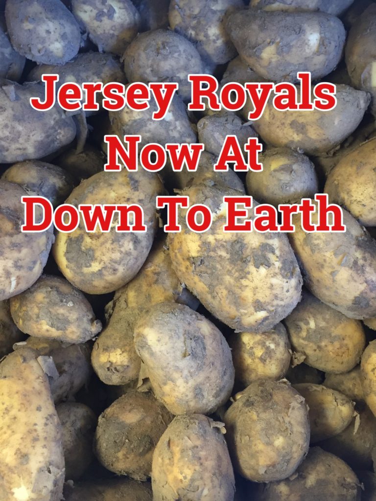 Jersey Royal Potatoes At Down To Earth Selkirk